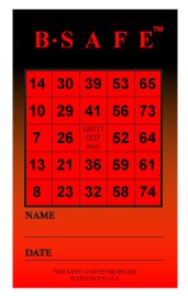 Workplace Safety Bingo Cards for Employee Training and Team Games