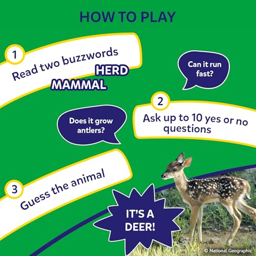 Guess in 10 Smart Questions Card Game for Kids Teens and Families