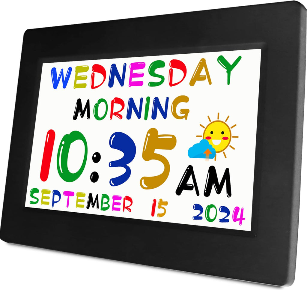 Kids Digital Alarm Clock with Reminders Checklist and Sleep Trainer