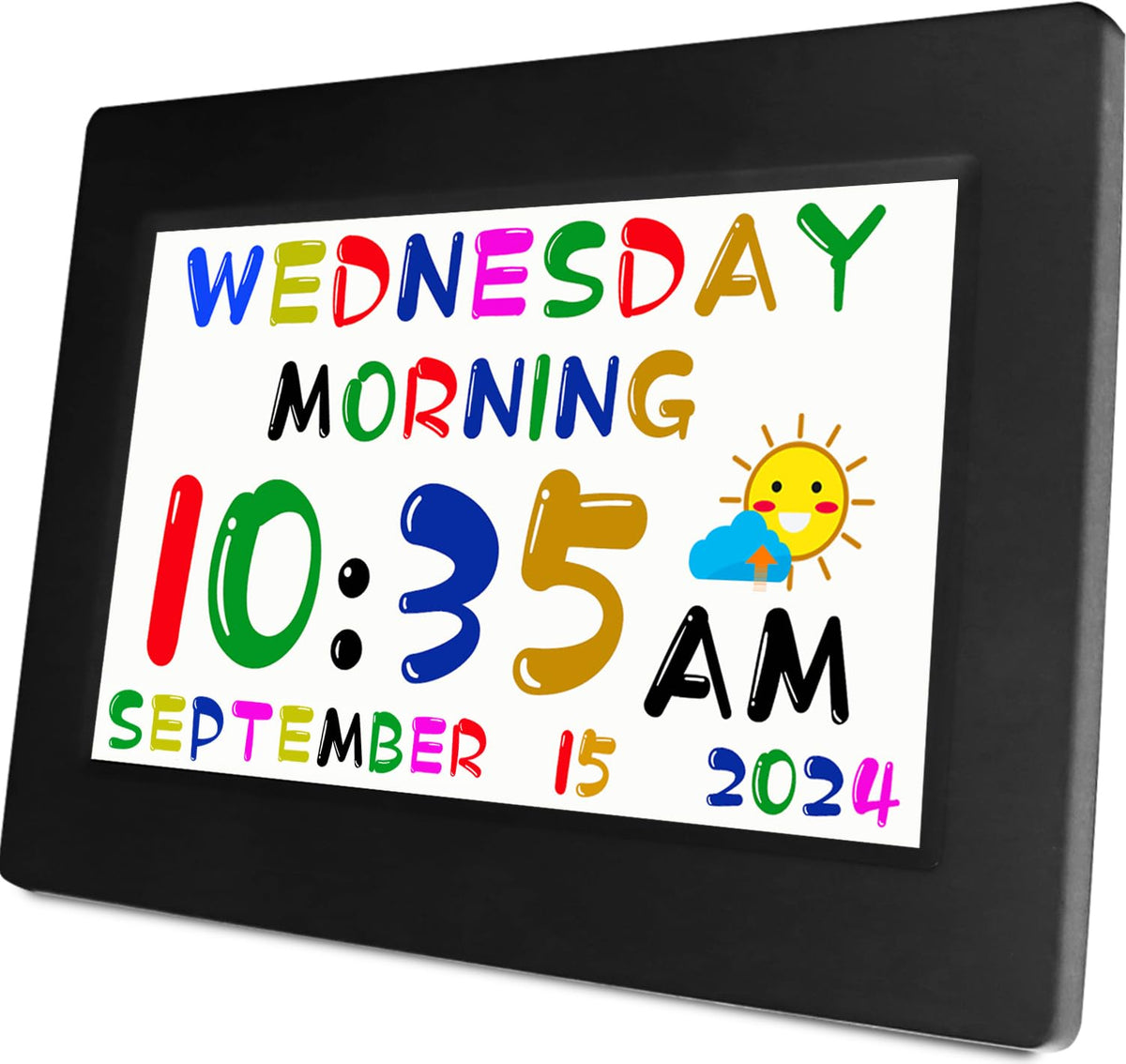 Kids Digital Alarm Clock with Reminders Checklist and Sleep Trainer