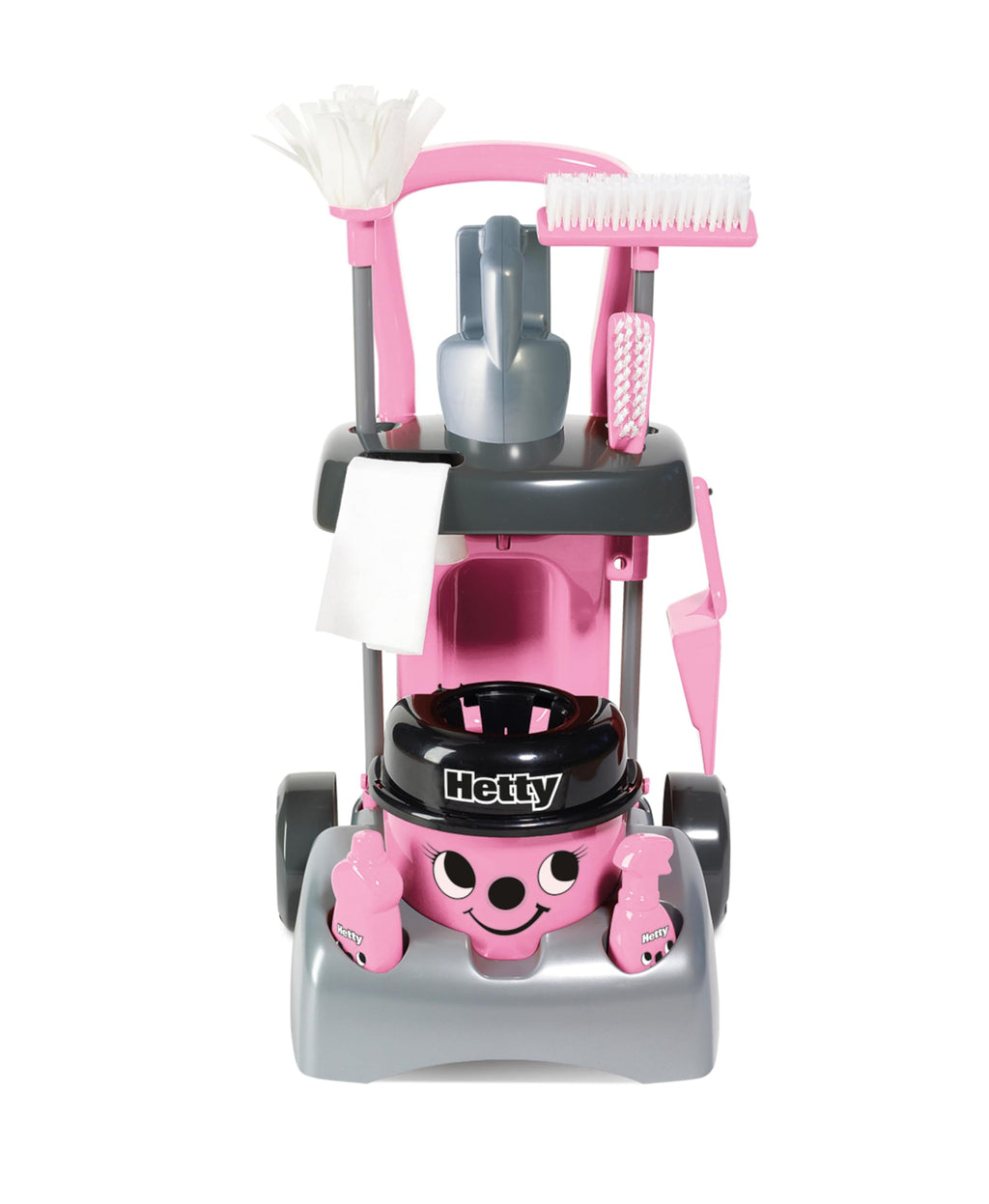 Kids Deluxe Cleaning Trolley Pretend Play Set for Role Play