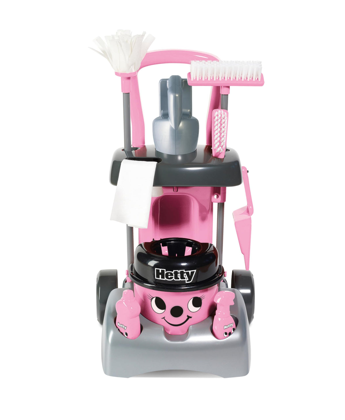 Kids Deluxe Cleaning Trolley Pretend Play Set for Role Play