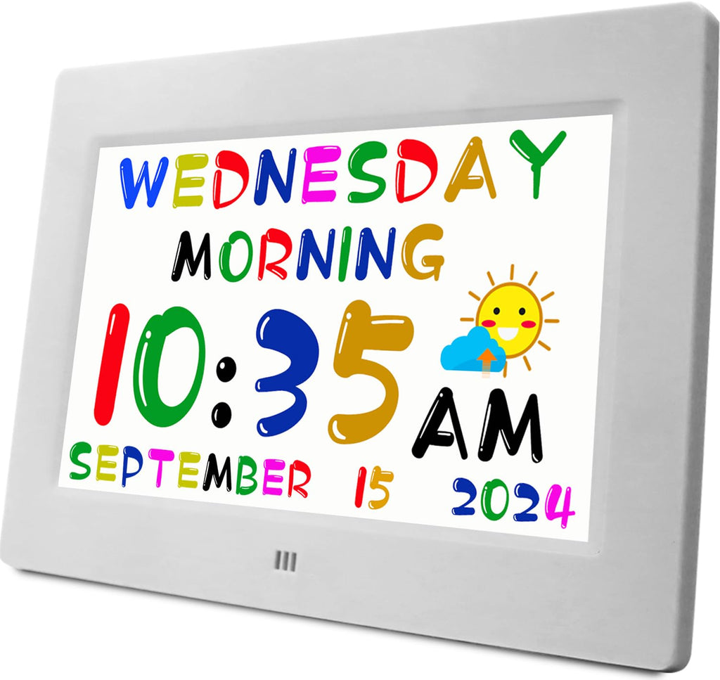 Kids Digital Alarm Clock with Reminders Checklist and Sleep Trainer