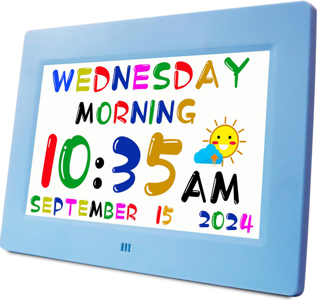 Kids Digital Alarm Clock with Reminders Checklist and Sleep Trainer