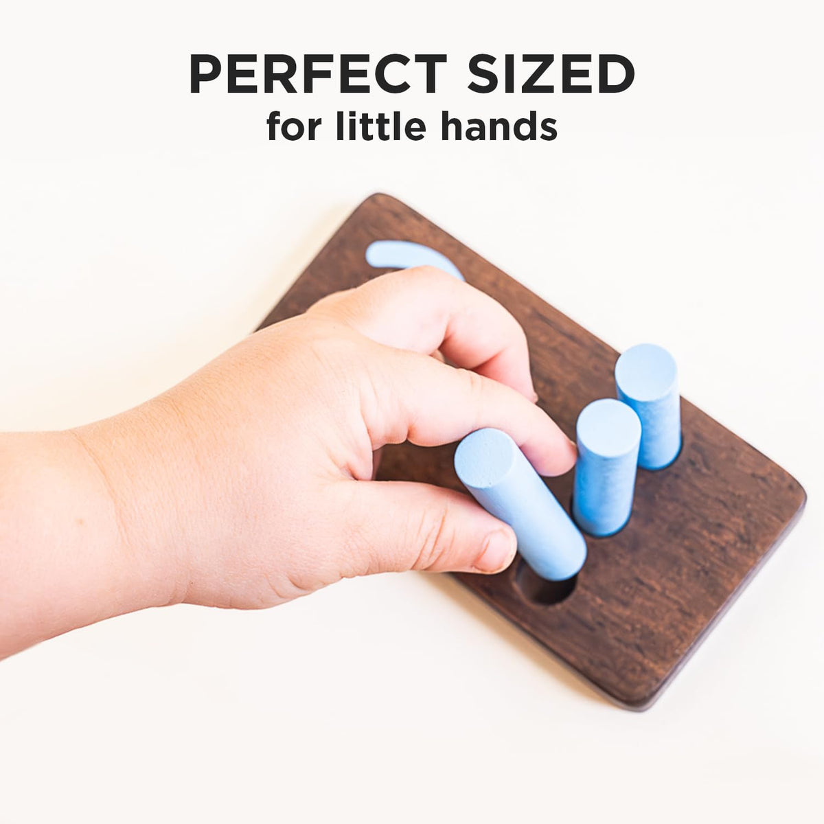 Montessori Counting Pegboard Set for Early Math Learning