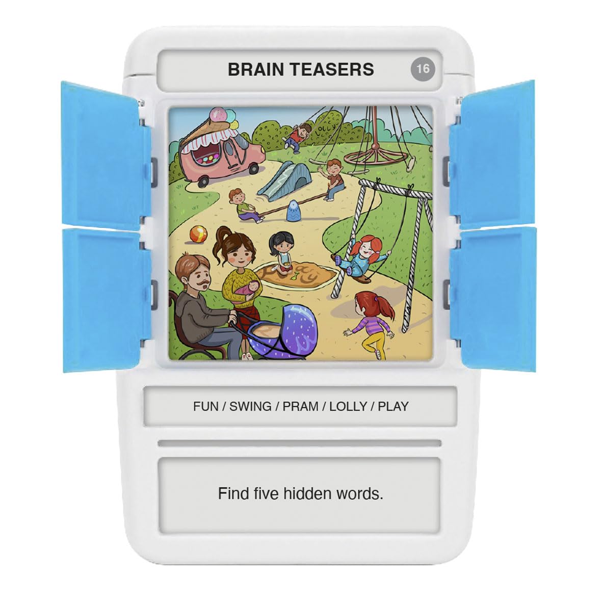 Pocket Quiz Flash Card Game for Kids and Adults Travel Play