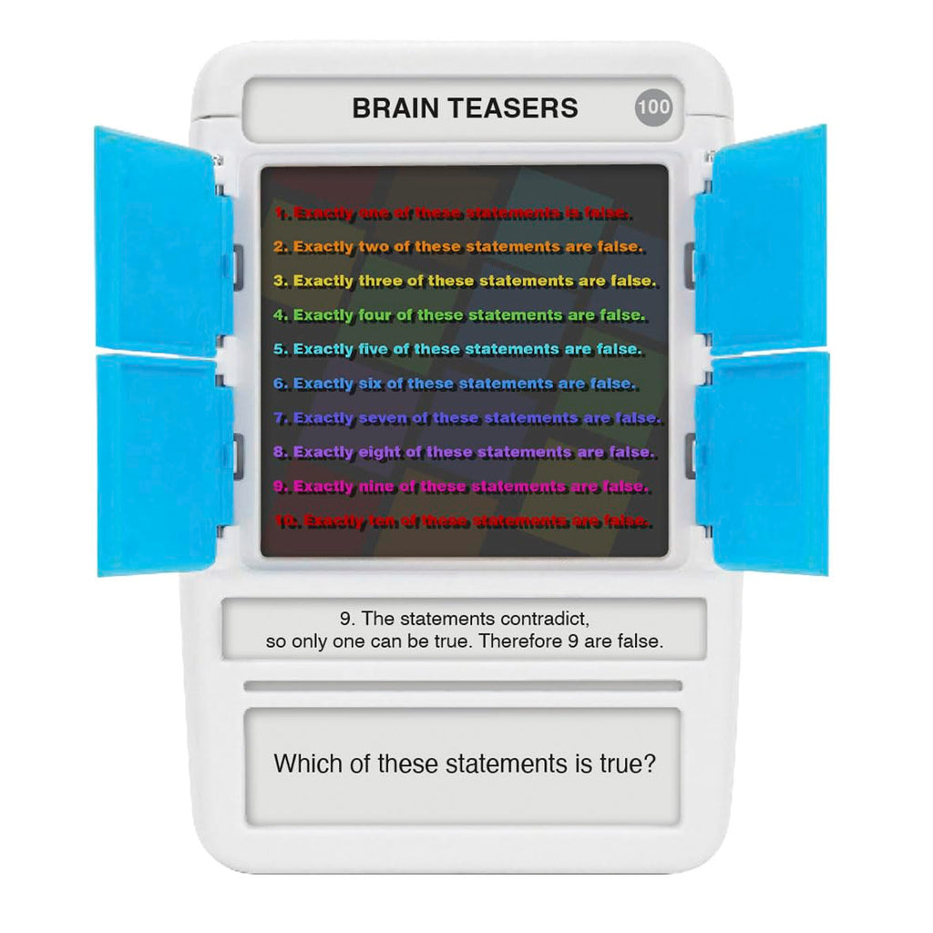 Pocket Quiz Flash Card Game for Kids and Adults Travel Play