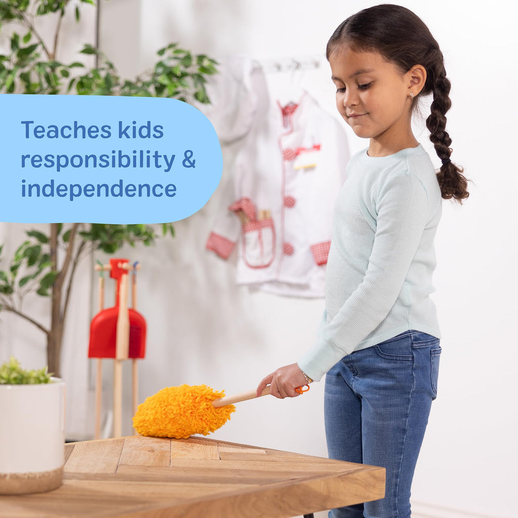 Kids Cleaning Play Set with Broom Mop and Dusting Tools