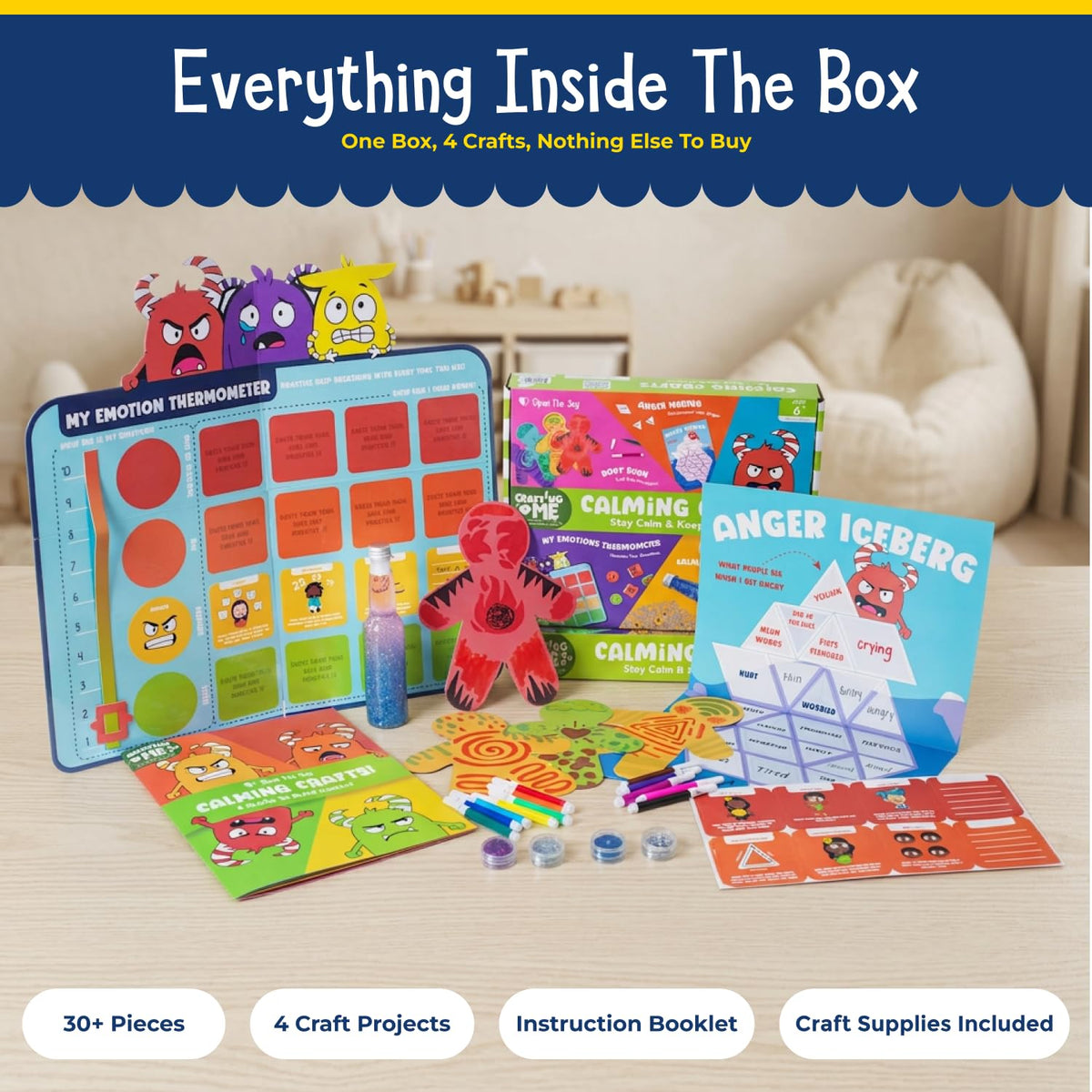 Creative Crafts Kit for Kids Art and Hands On Learning