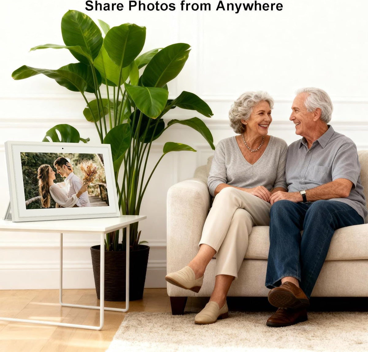 Smart Digital Family Calendar with Touchscreen Display
