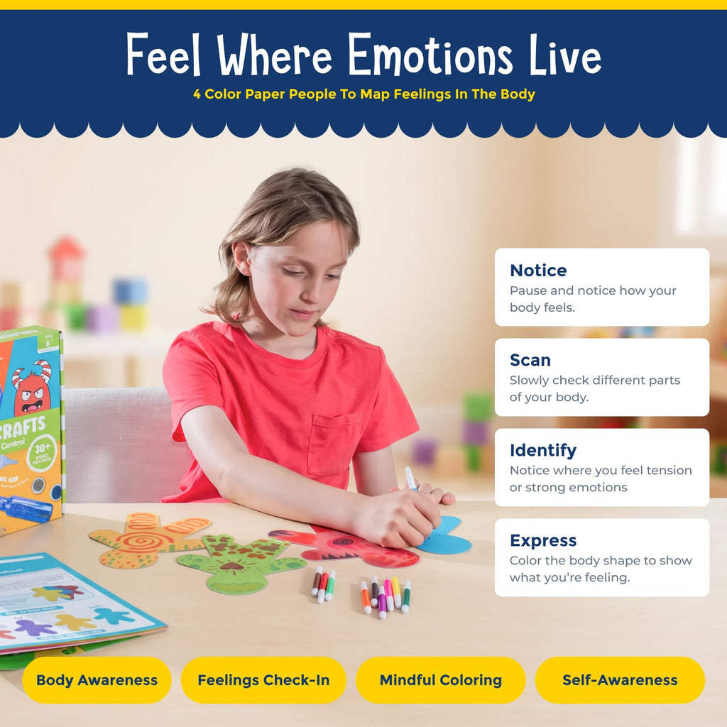 Creative Crafts Kit for Kids Art and Hands On Learning