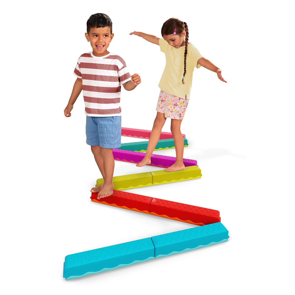 Balance and Play Set with Stepping Stones and Musical Pod