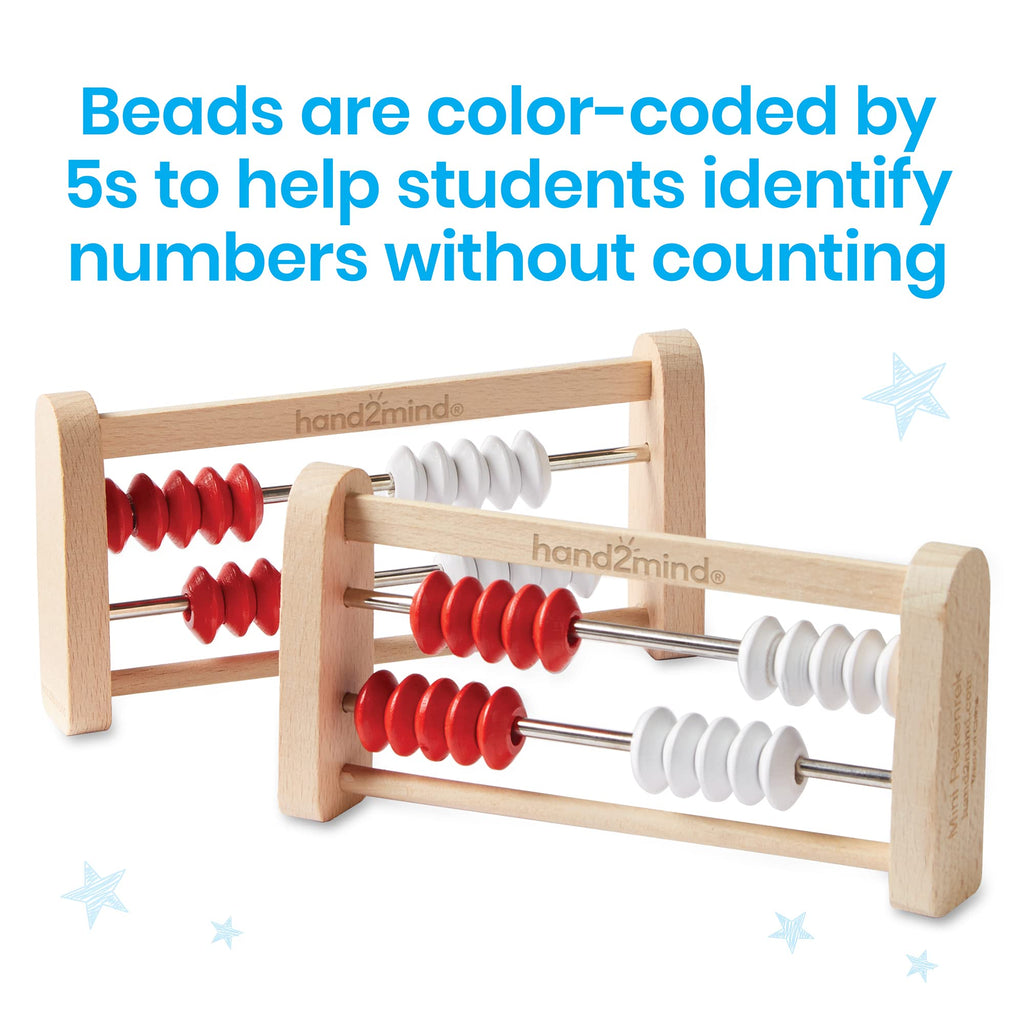 Wooden Rekenrek Abacus for Kids Counting and Number Learning