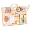 16 in 1 Montessori Busy Board with Music Box for Toddlers