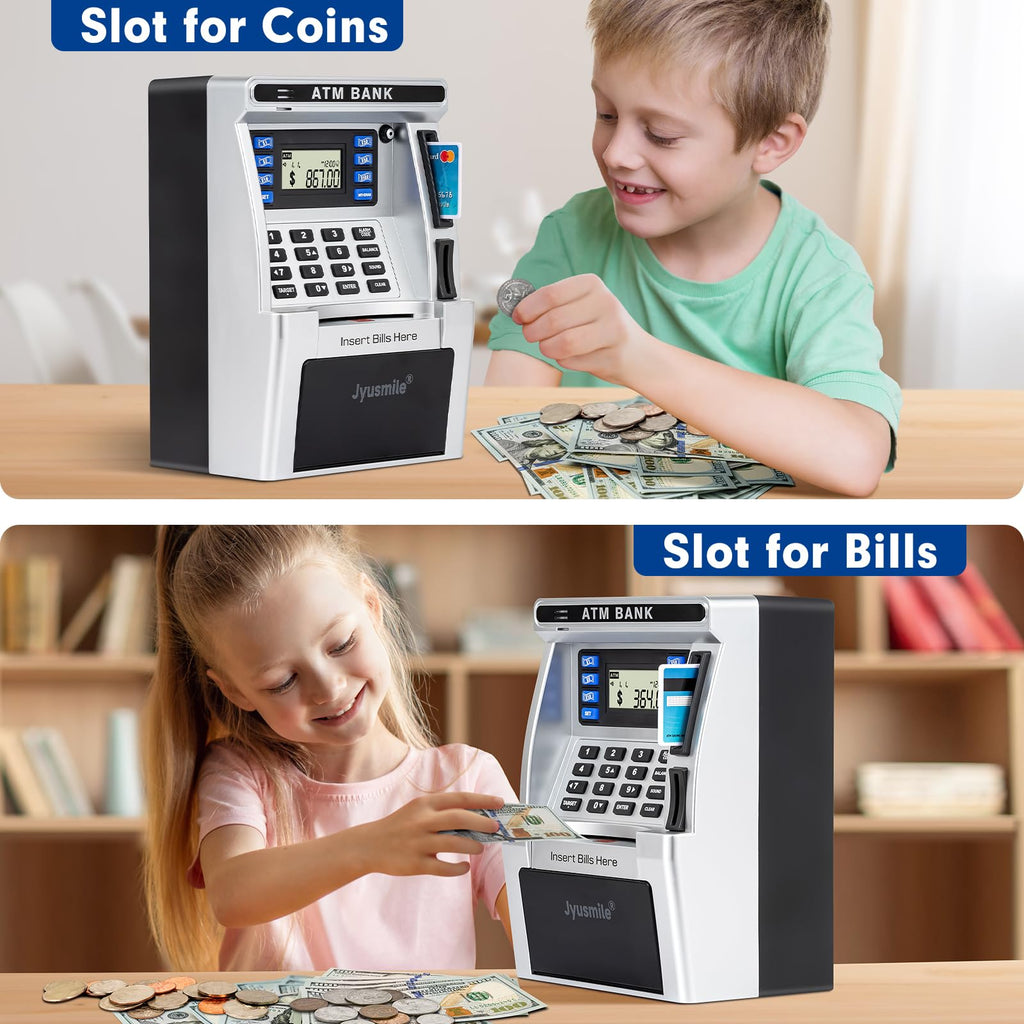 Electronic ATM Piggy Bank for Kids Money Saving and Learning