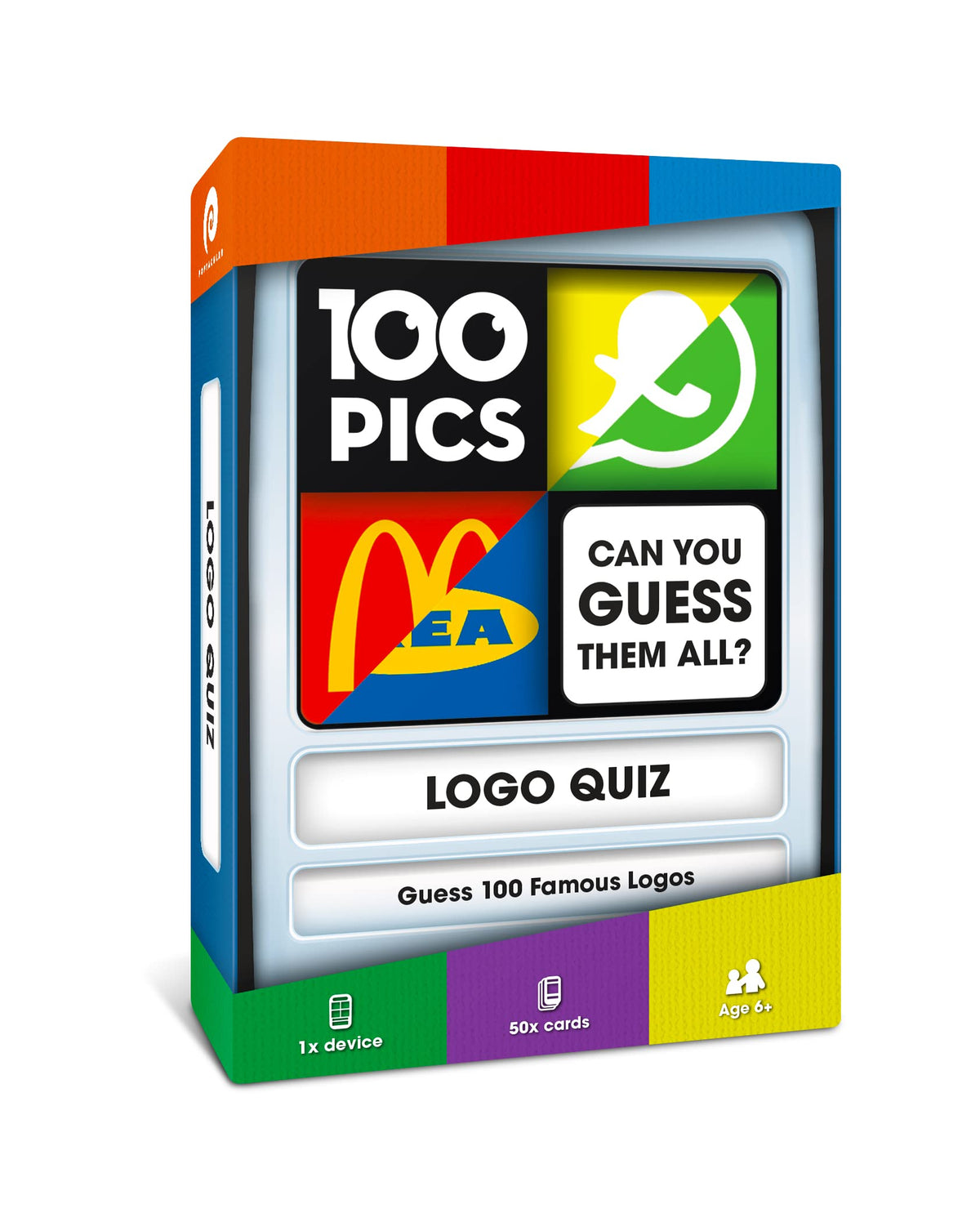 Pocket Quiz Flash Card Game for Kids and Adults Travel Play