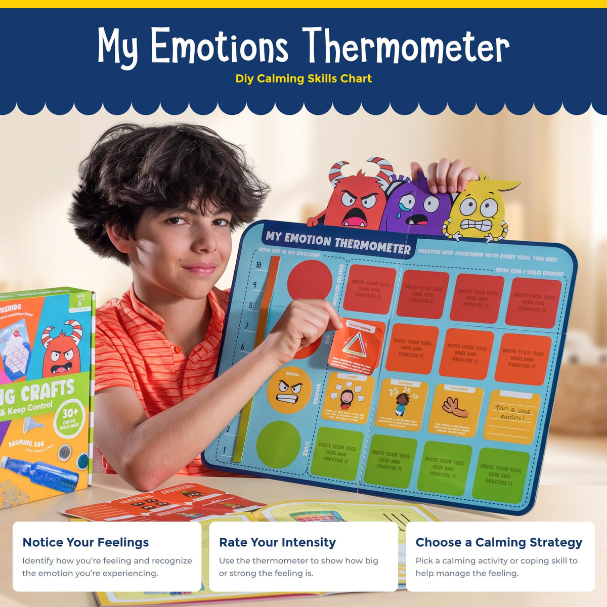 Creative Crafts Kit for Kids Art and Hands On Learning
