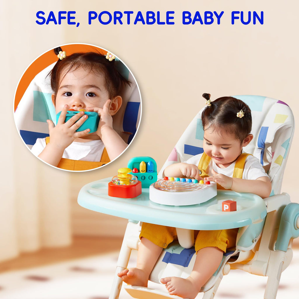 Detachable Busy Board Toy for Toddlers Hands On Learning