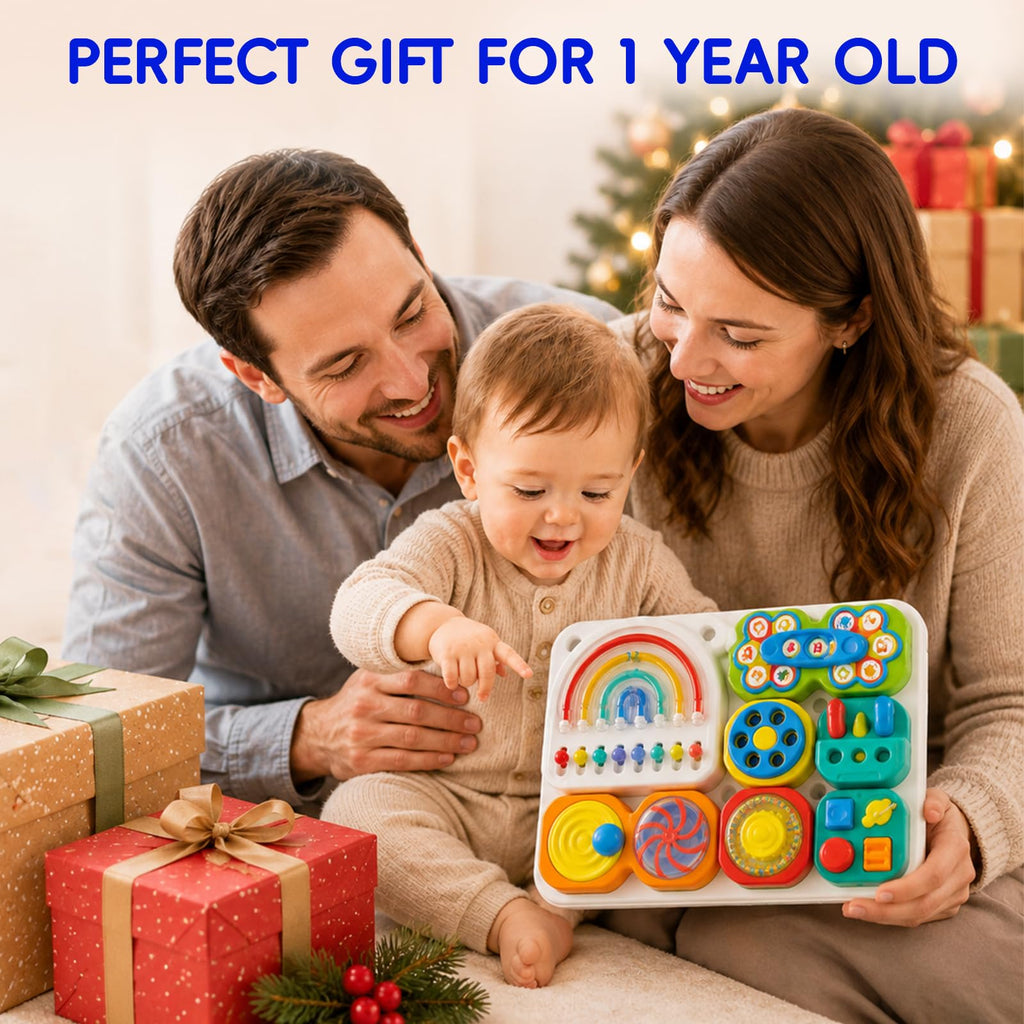 Detachable Busy Board Toy for Toddlers Hands On Learning