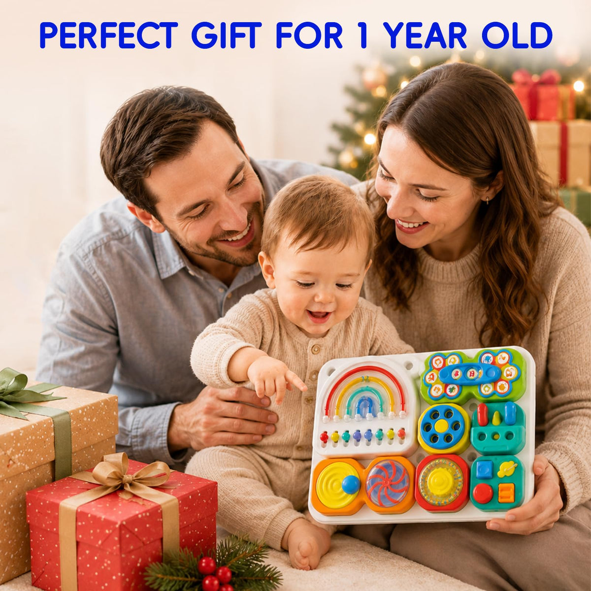 Detachable Busy Board Toy for Toddlers Hands On Learning
