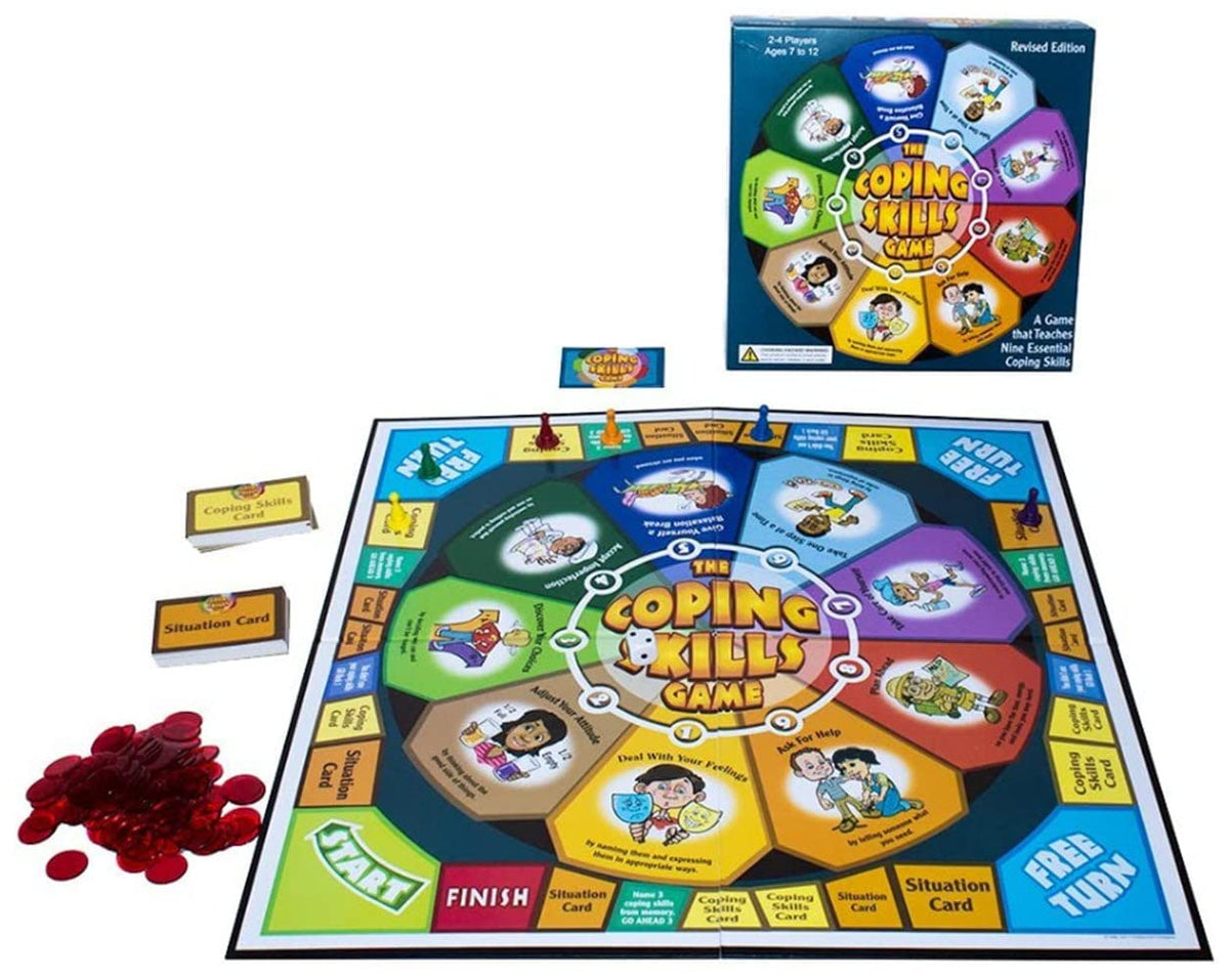 Coping Skills Game for Kids Real Life Problem Solving