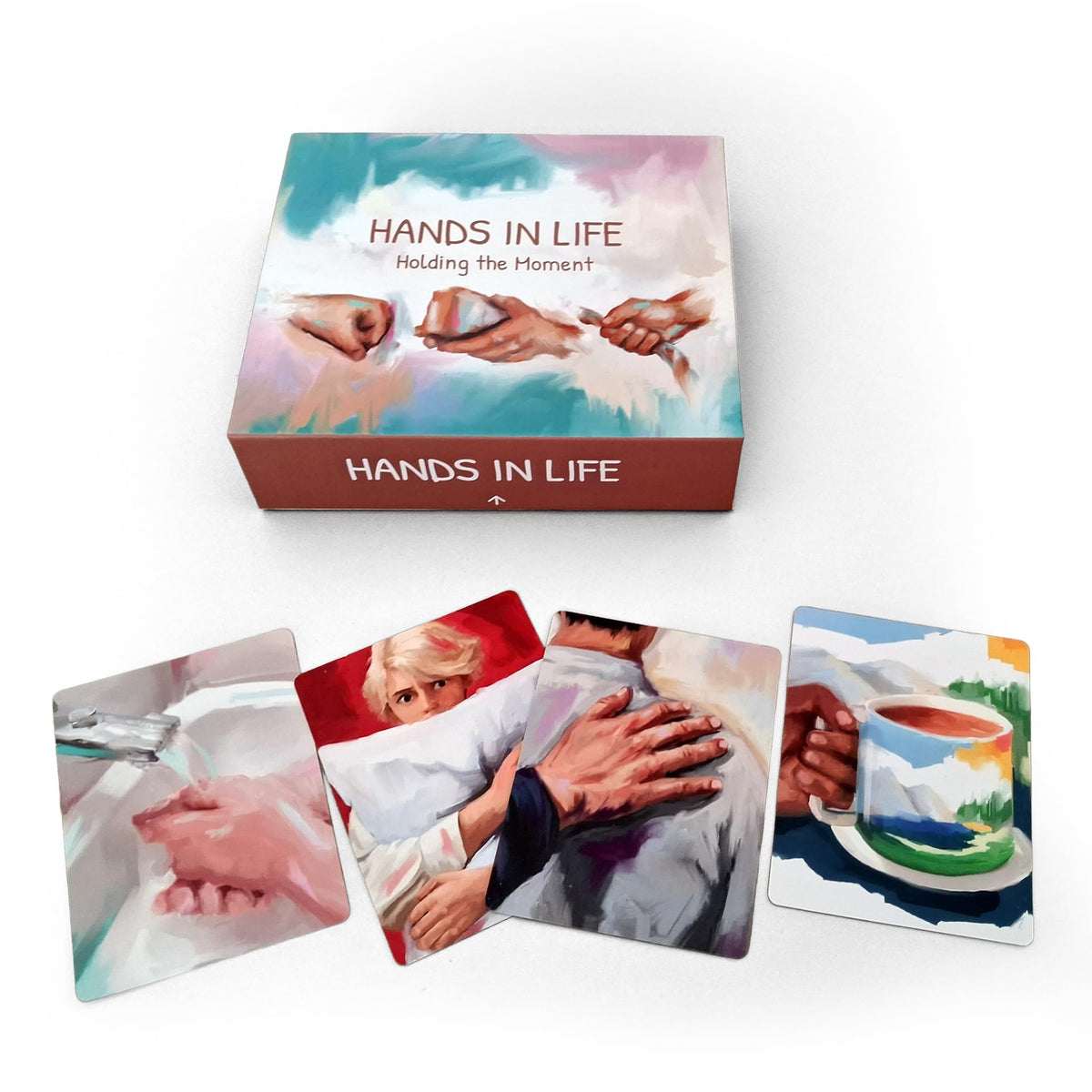 Therapy Card Deck with Dice for Emotional Learning and Reflection