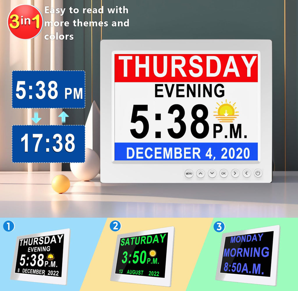 Kids Digital Alarm Clock with Reminders Checklist and Sleep Trainer