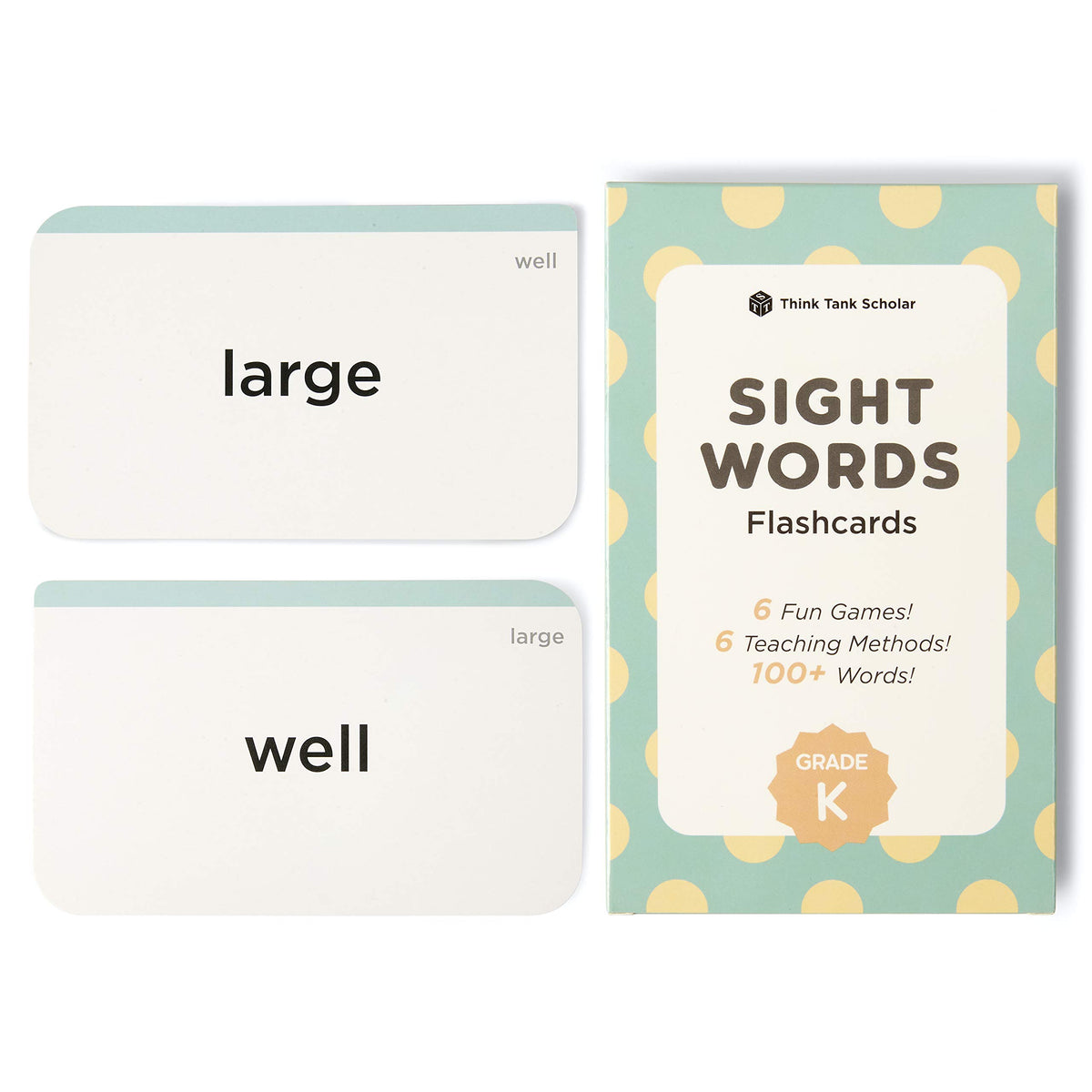 Pre K Sight Words Flash Cards with Dolch and Fry Words