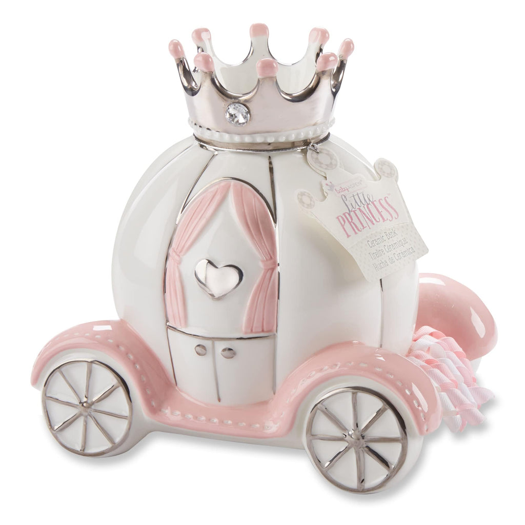 Ceramic Piggy Bank for Kids Nursery and Baby Room Decor