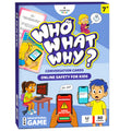 Conversation Cards for Kids Who What Why Questions and Social Skills