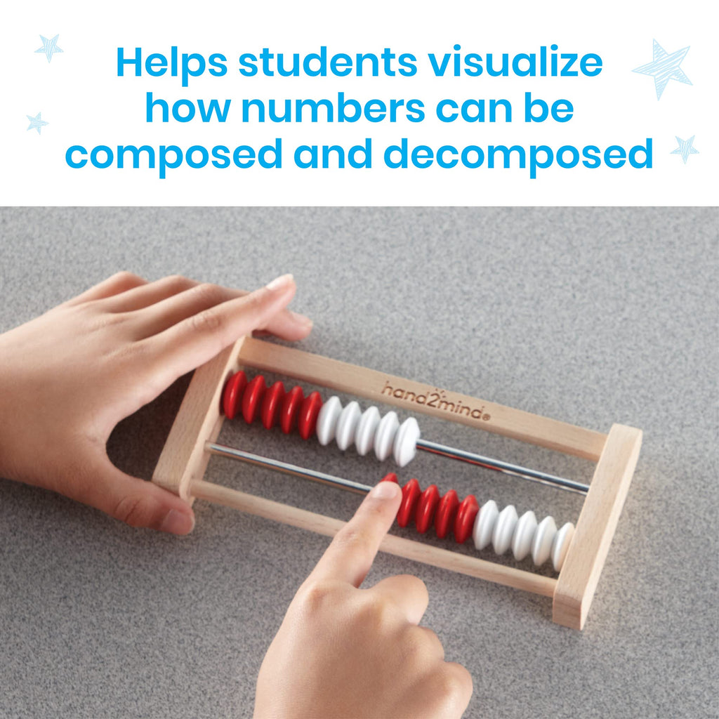 Wooden Rekenrek Abacus for Kids Counting and Number Learning