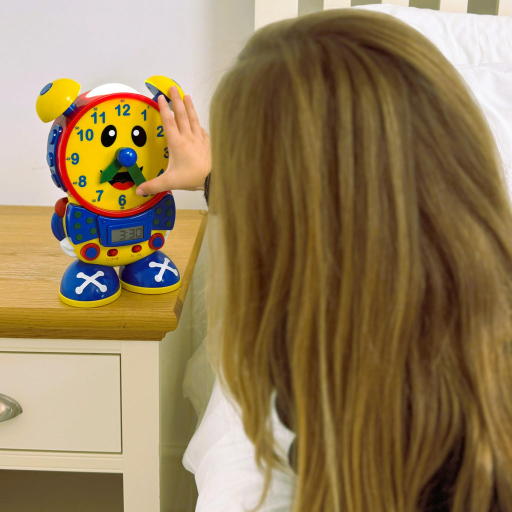 Teaching Time Clock for Kids Learning Hours and Minutes