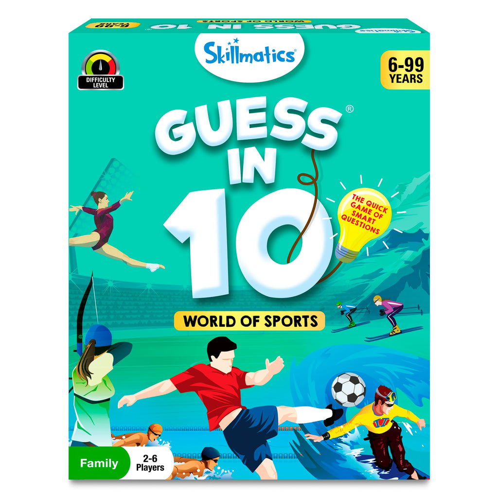 Guess in 10 Smart Questions Card Game for Kids Teens and Families