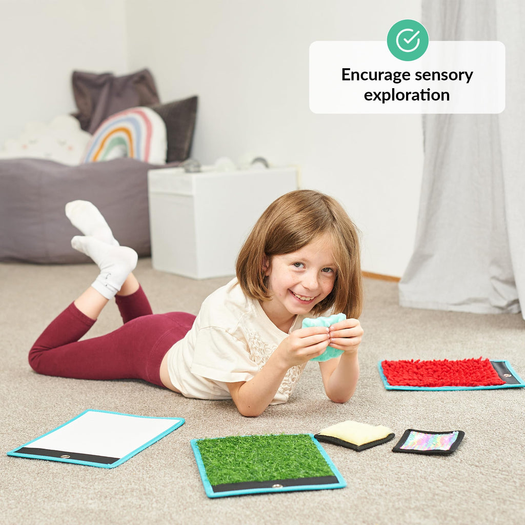 Calm Down Corner Kit with Plush Sensory Toys and Posters