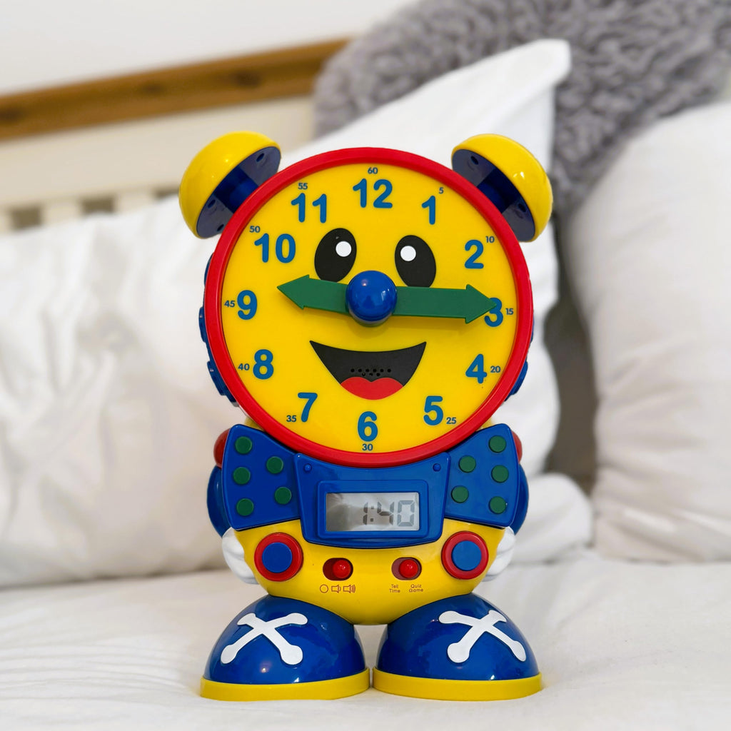 Teaching Time Clock for Kids Learning Hours and Minutes