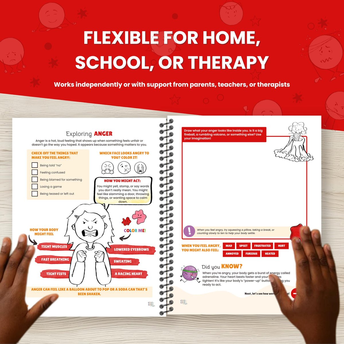 Emotional Regulation Workbook for Kids with Coping Skills