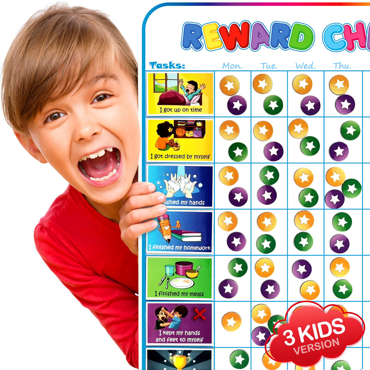 Reward Charts for Kids Daily Routines and Good Habits