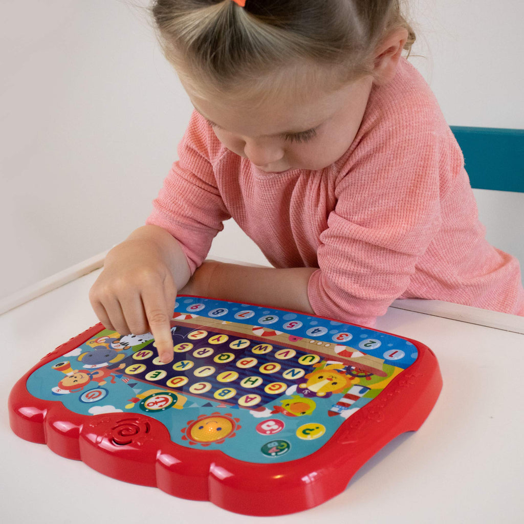 Toddler Learning Tablet for ABC Numbers Music and Words