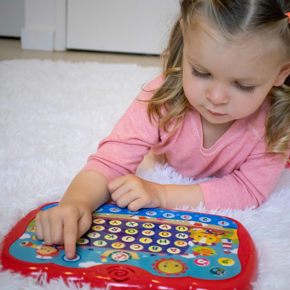 Toddler Learning Tablet for ABC Numbers Music and Words