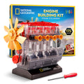 4 Cylinder Engine Building Kit Working Model for Kids