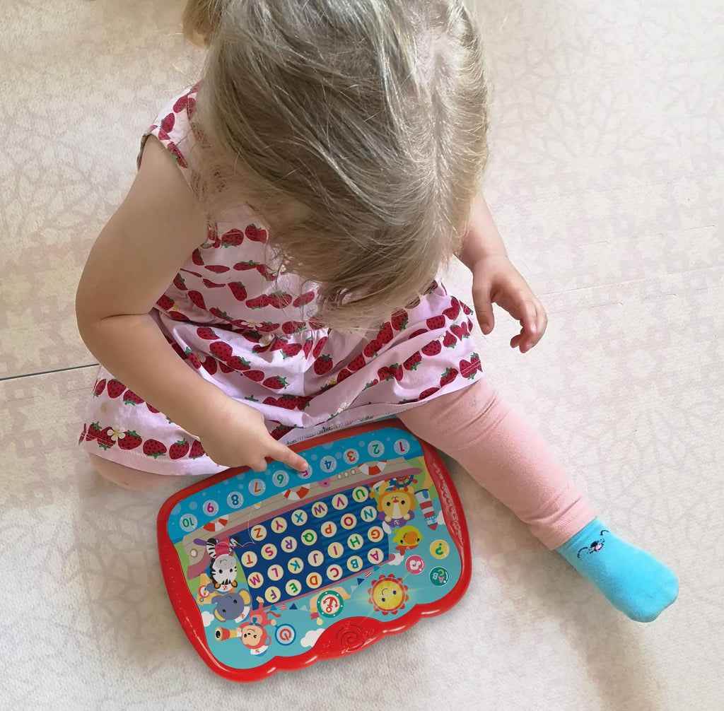 Toddler Learning Tablet for ABC Numbers Music and Words