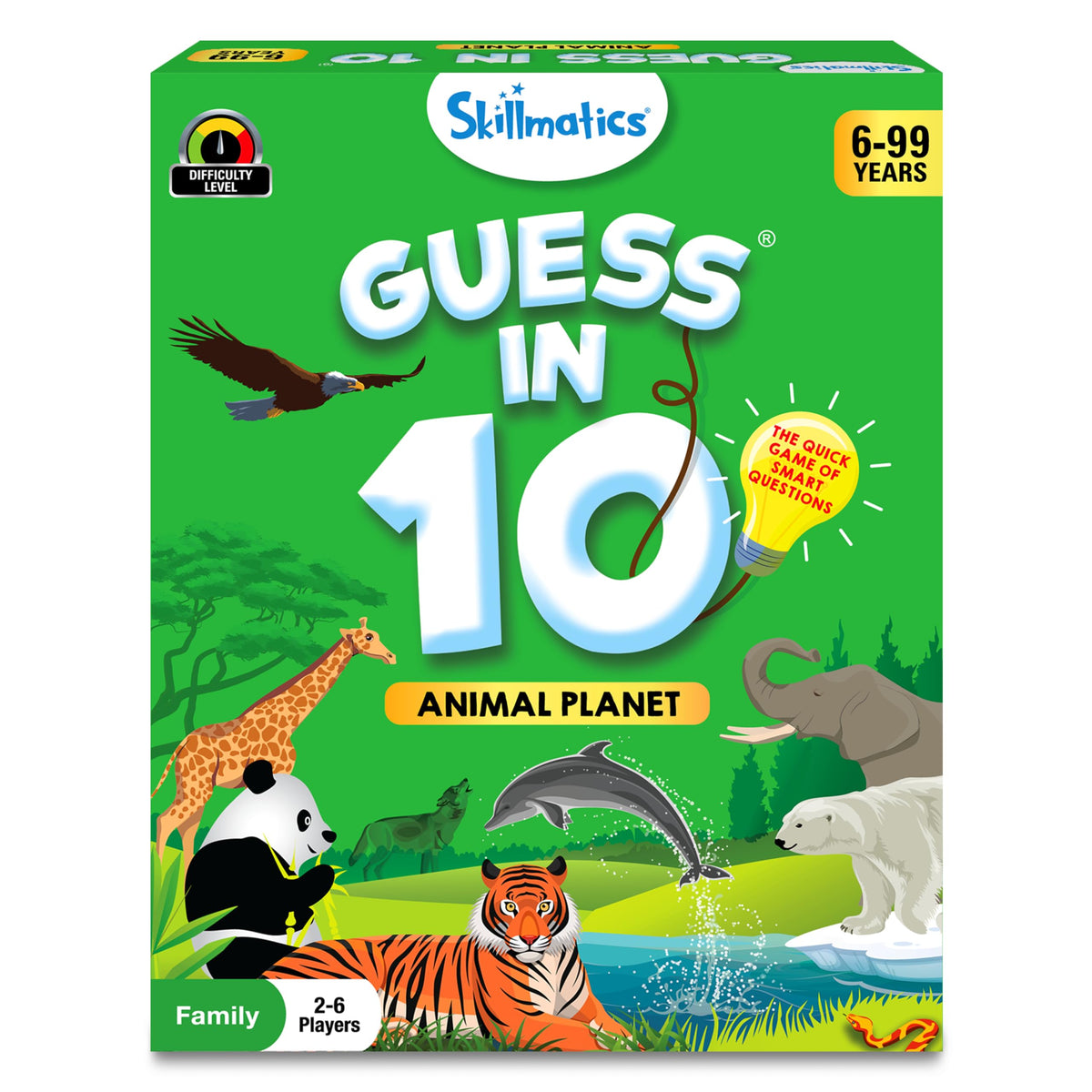 Guess in 10 Smart Questions Card Game for Kids Teens and Families