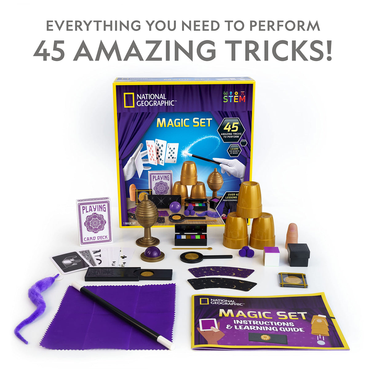 Kids Magic Trick Set with Step by Step Video Instructions