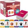 Vocabulary Builder Photo Flash Cards 6 Pack with Learning Games