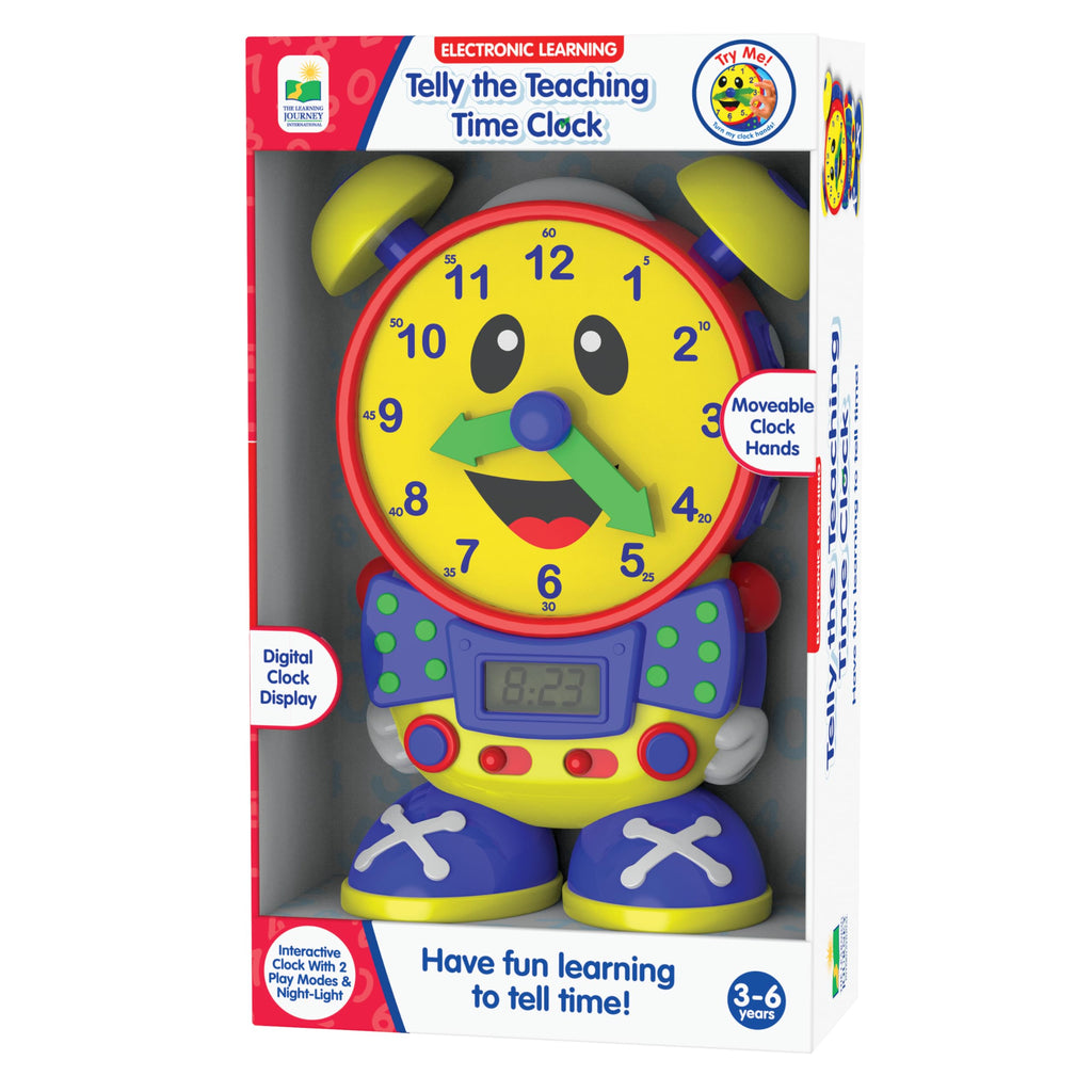 Teaching Time Clock for Kids Learning Hours and Minutes