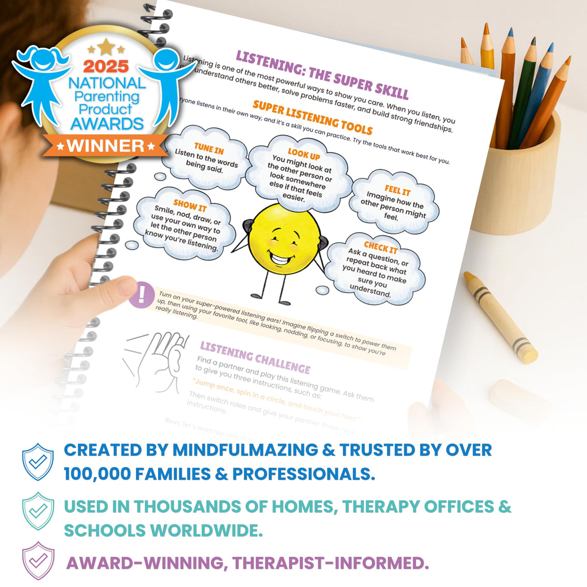 Emotional Regulation Workbook for Kids with Coping Skills