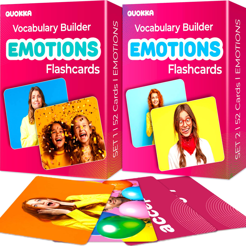 Vocabulary Builder Flash Cards for Kids Speech Therapy Learning