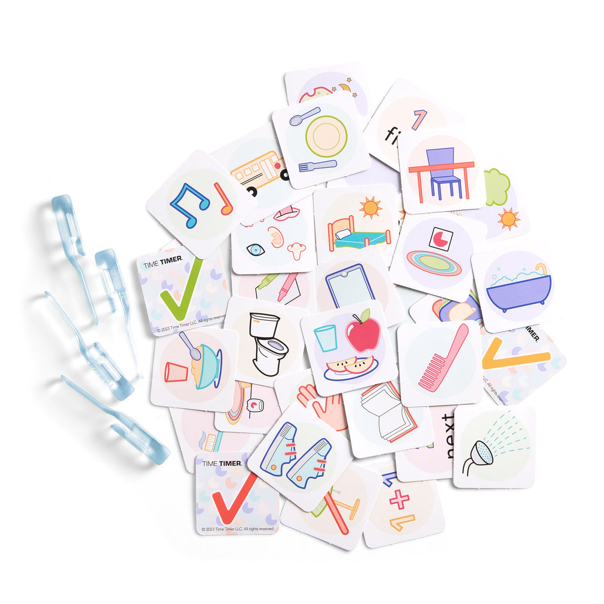60 Minute Visual Routine Timer with Dry Erase Schedule Board