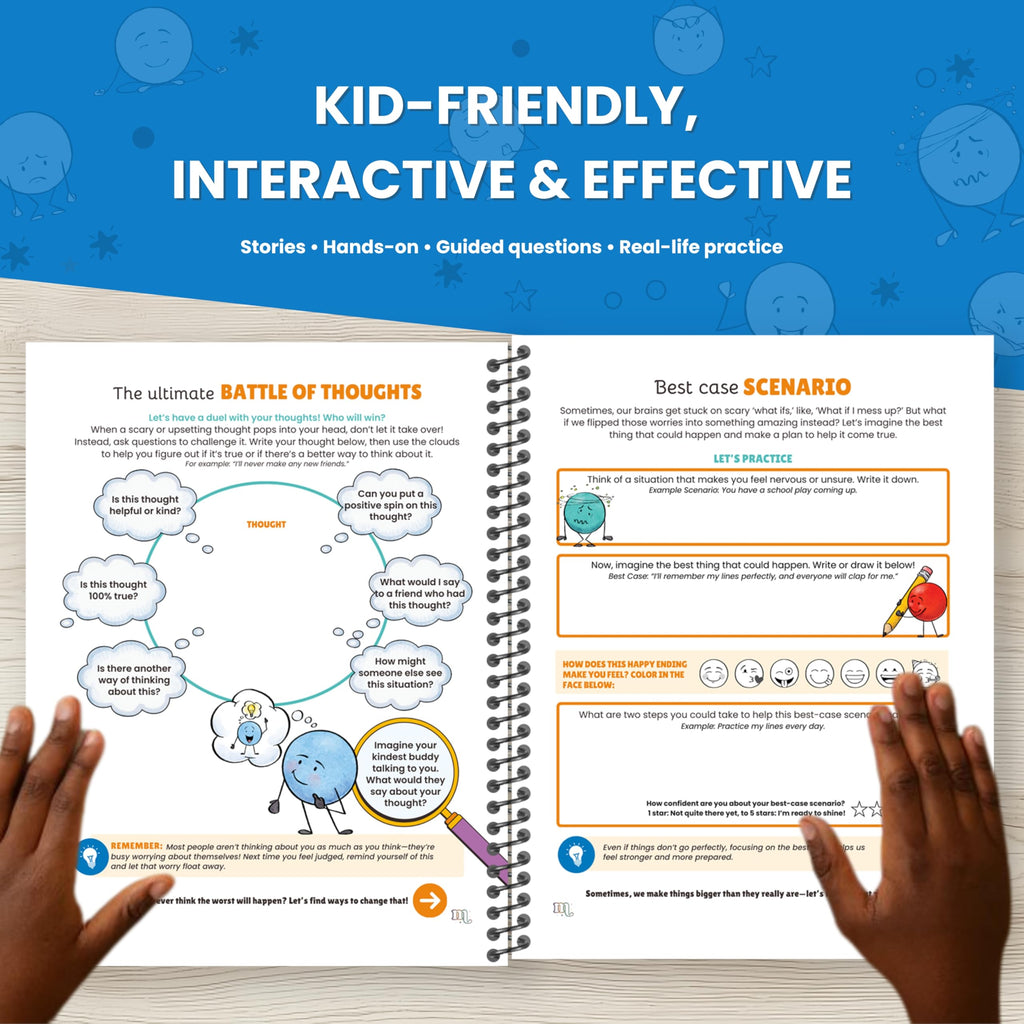 Emotional Regulation Workbook for Kids with Coping Skills