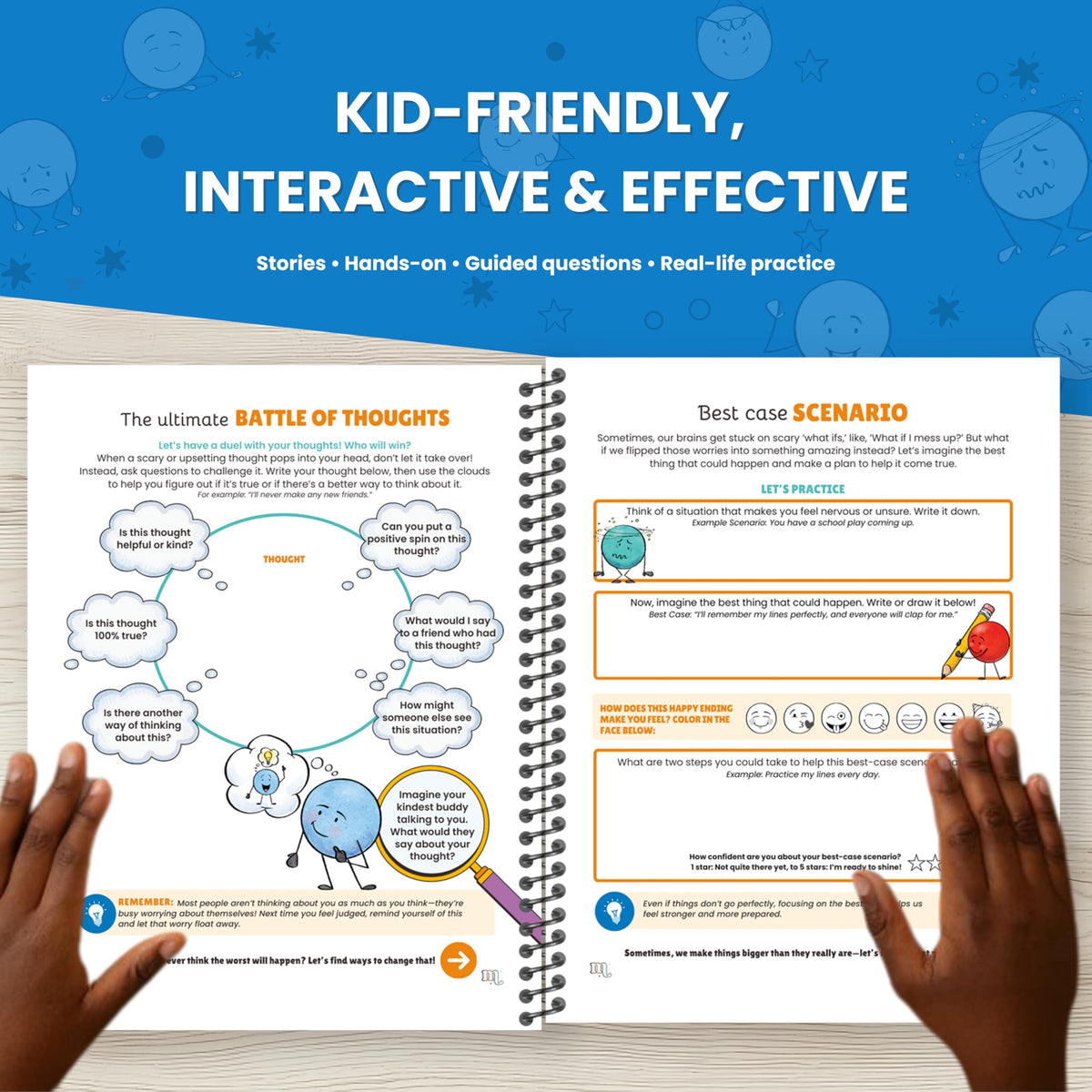 Emotional Regulation Workbook for Kids with Coping Skills